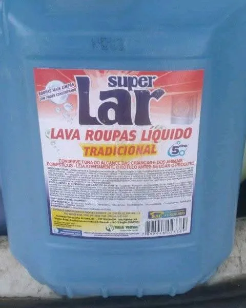 Lava roupas líquido Super Lar, 5 L